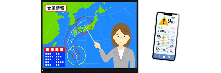 台風情報