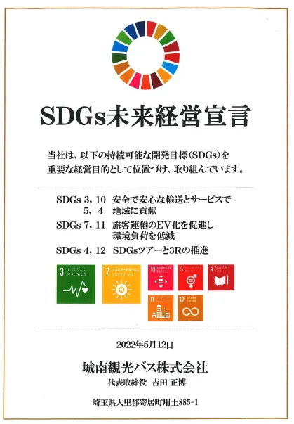 SDGs未来経営宣言